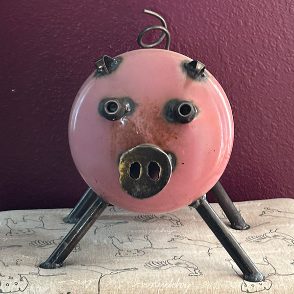 Metal Pig by Richard Alan Studios