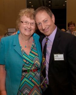 2015 West Conn Event: LDA President Pat Smith with Dr. Richard Horowitz