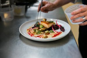 Meal at Casey's Pond Senior Living in Steamboat Springs, CO