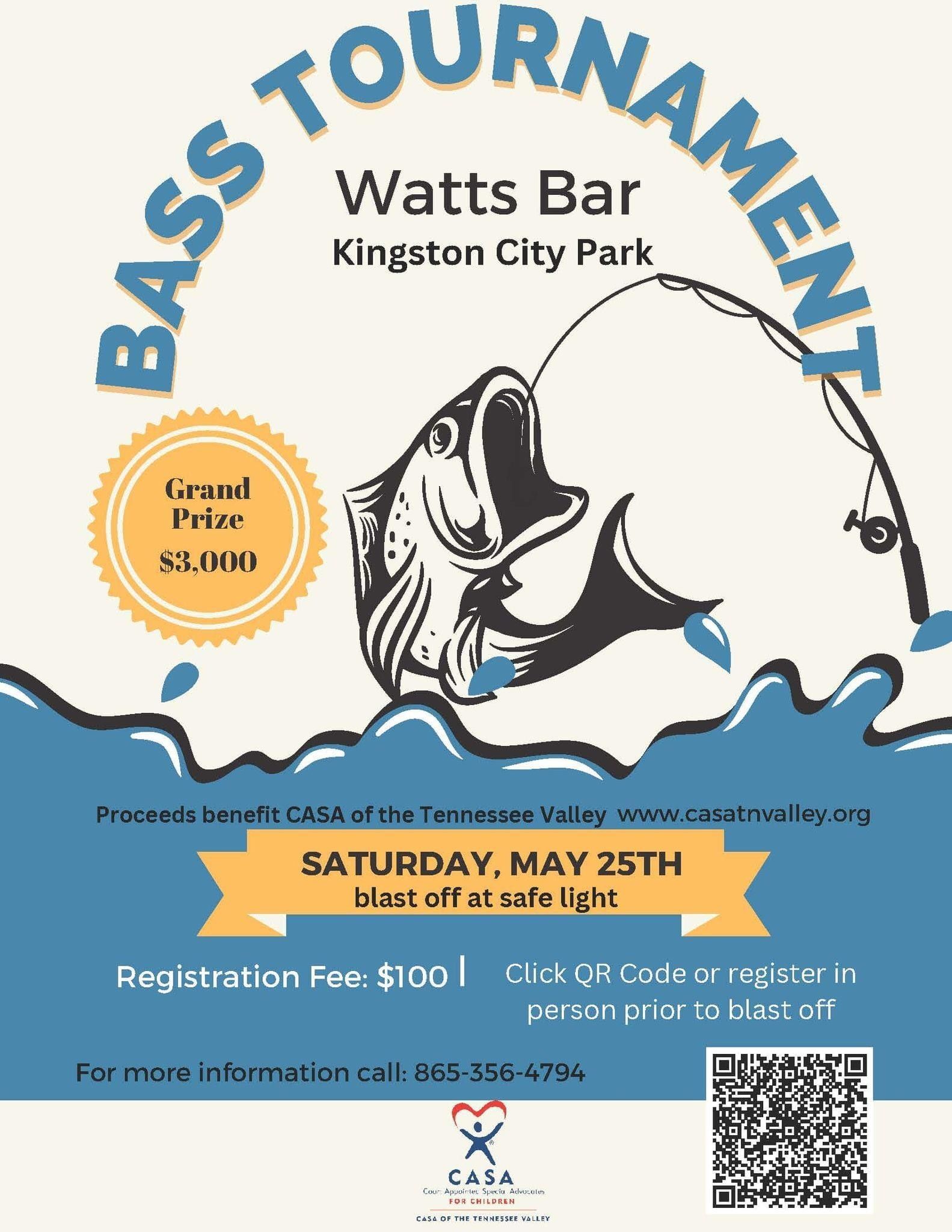 Watts Bar - Kingston Park  For More Information call 865-356-4794