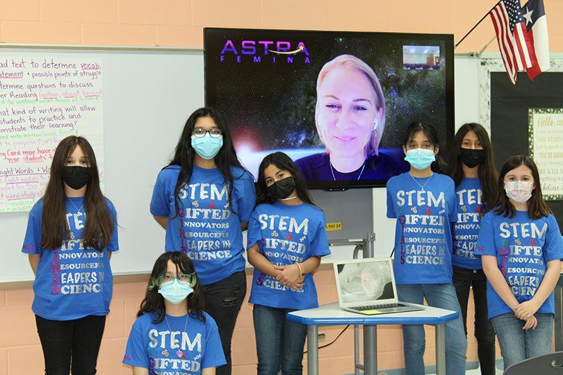 By working with after school girls in STEM programs, we can expose the girls to many different women in STEM role models. 