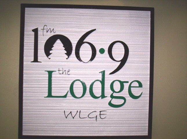 M1593 - Radio Station Interior Wall Sign (Gallery 28A)