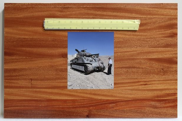 WW8122 - 2-D Exotic Hardwood Plaque for US Army 