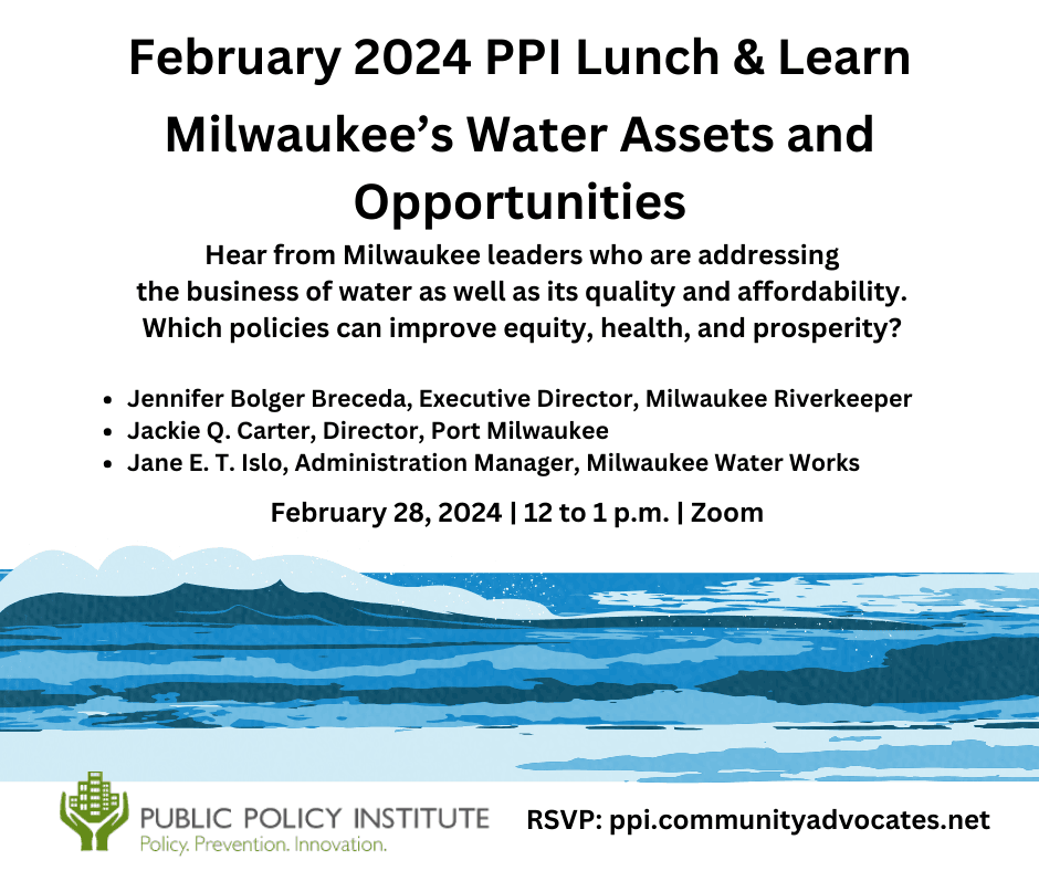 PPI lunch and learn Milwaukee water programs