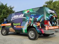 Full Digital Van Wrap