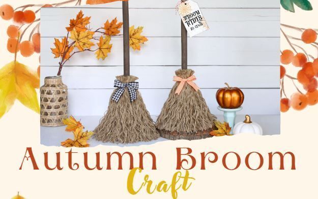 Autumn Broom Craft at The Center