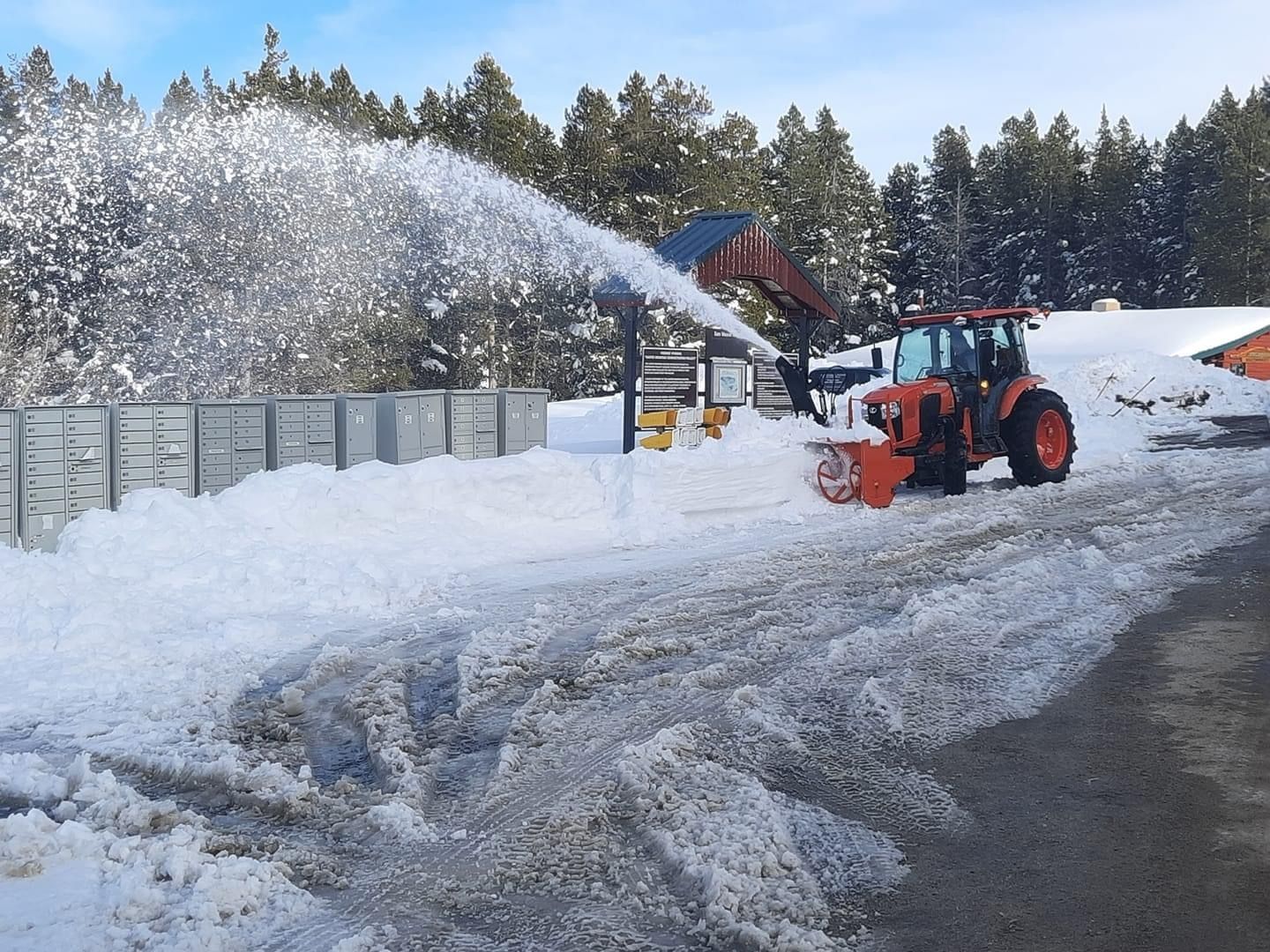 Landscape view of Wyoming nature