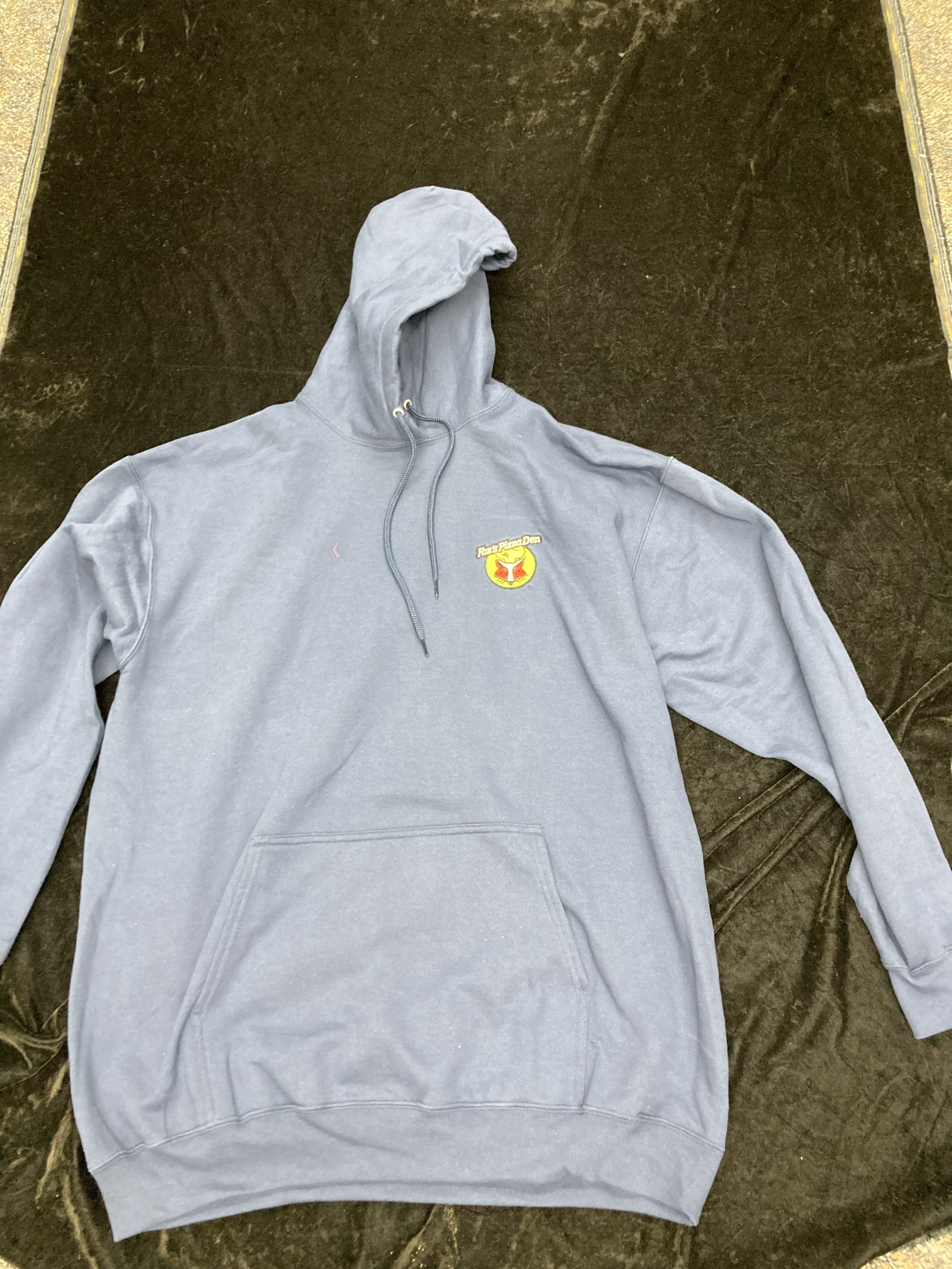 SALE Fox's Logo - 2XLT Navy Hoodie