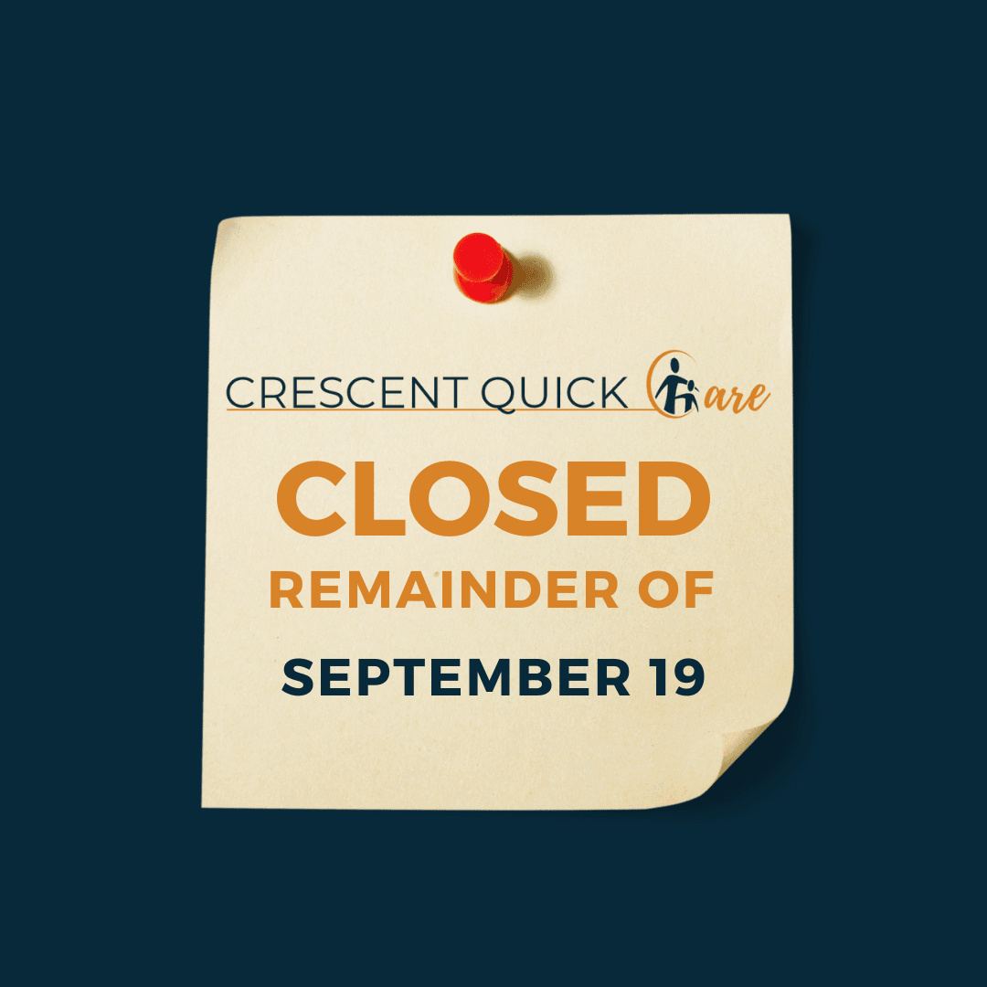 Quickcare Closed September 19