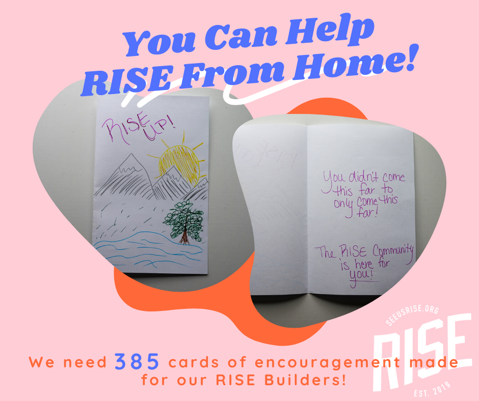 RISE Builder Cards: Help RISE From Home
