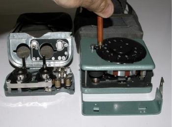 Soviet made pocket encoder