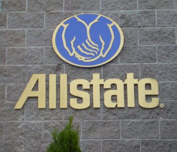 Acrylic Dimensional Logo - Allstate