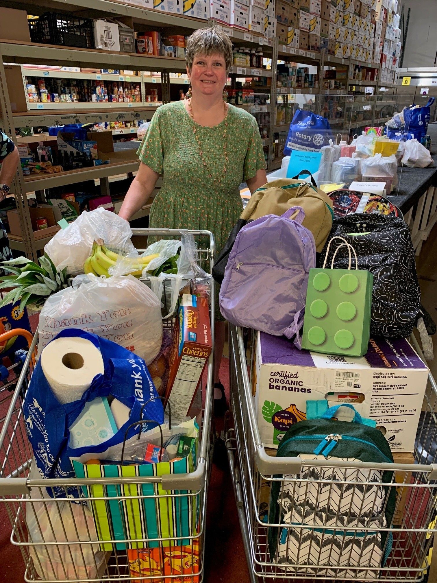 Backpacks & Food Distributions 