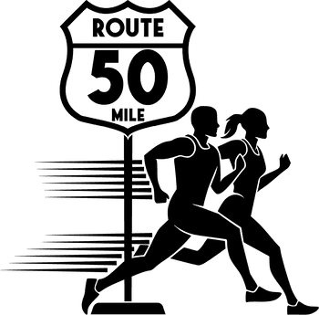 Route 50 Mile Logo