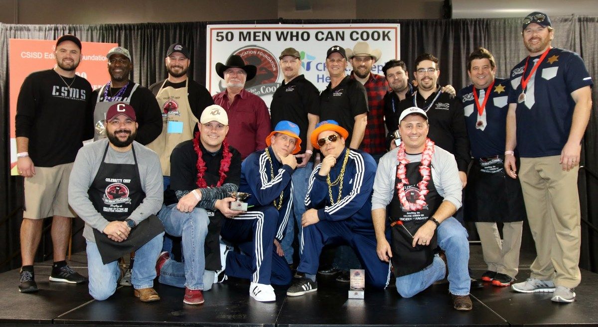 2018 50 Men Who Can Cook Winners (Click HERE for photos of the event)