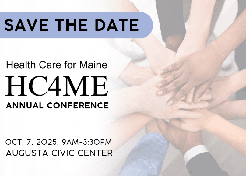 Health Care for Maine event Logo