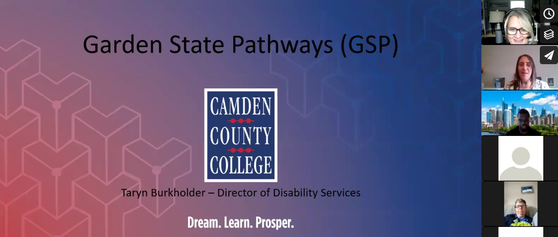 Virtual College Tour: Garden State Pathways Program