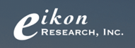 Eikon Research, Inc. logo on a gradient blue-gray background.