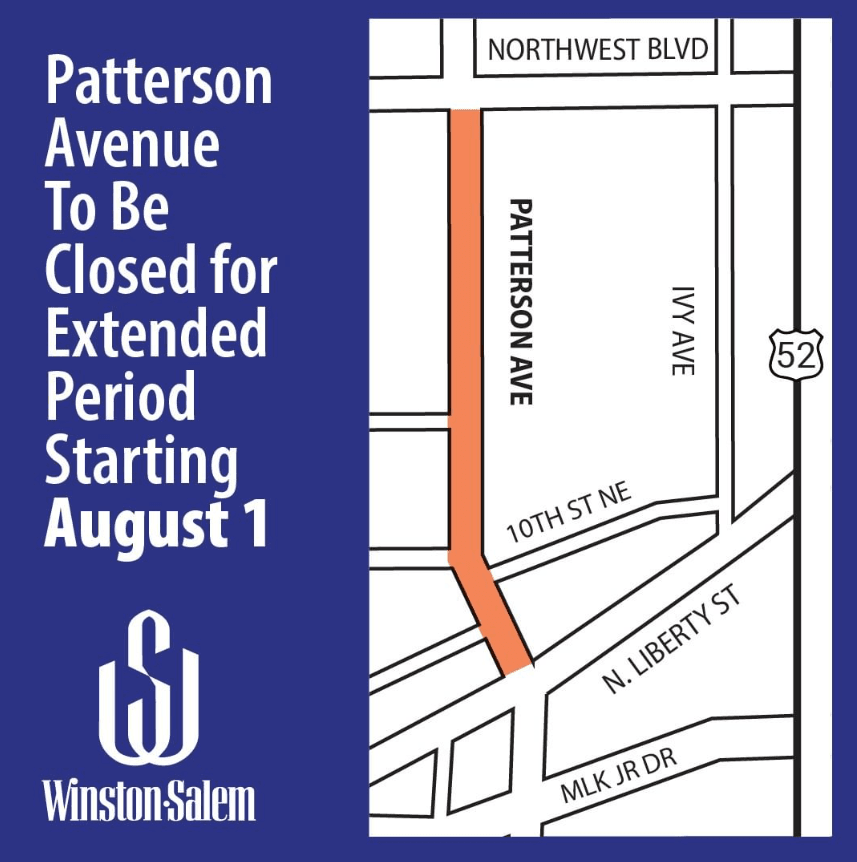 Patterson Ave. Closed