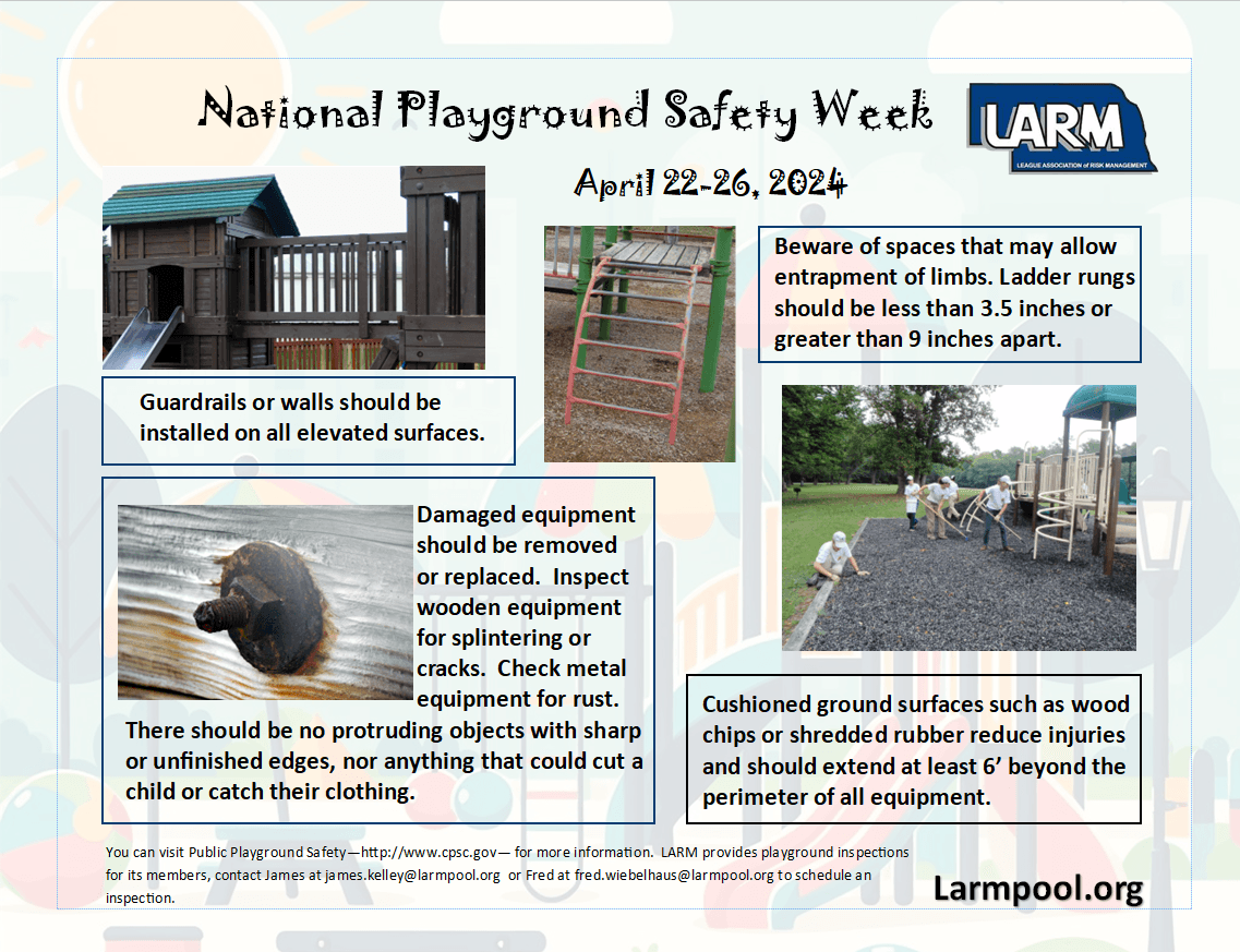 April 22-26 is Playground Safety Week