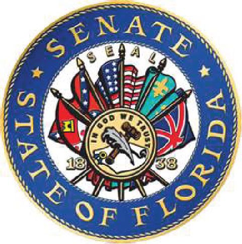 W32127 -  Seal of the Florida Senate, Full Color