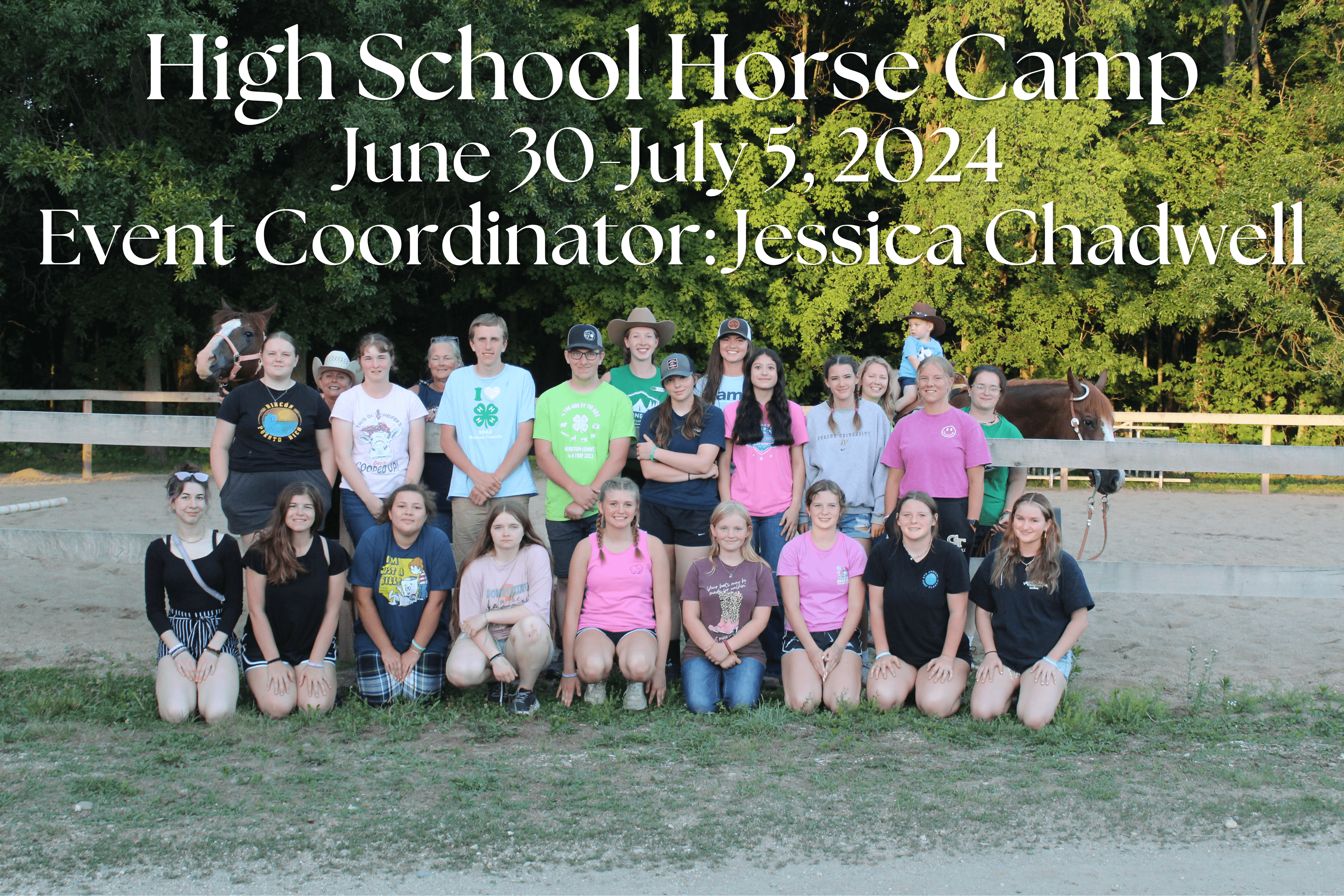 High School Horse Camp 2024