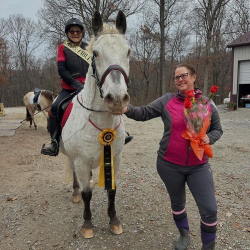 Shirley Williams and Moo (MD)