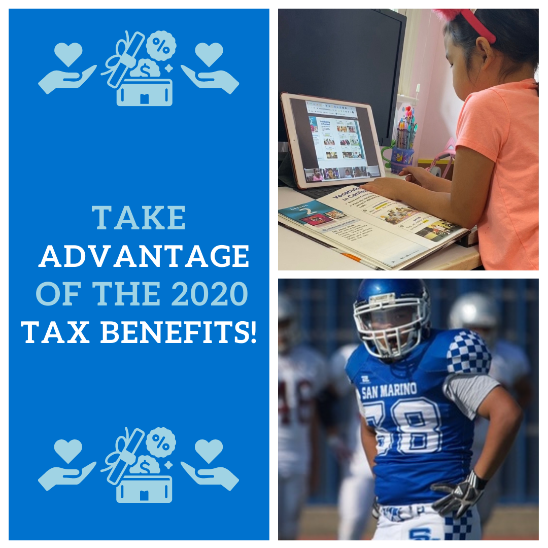 Take Advantage of Tax Benefits!