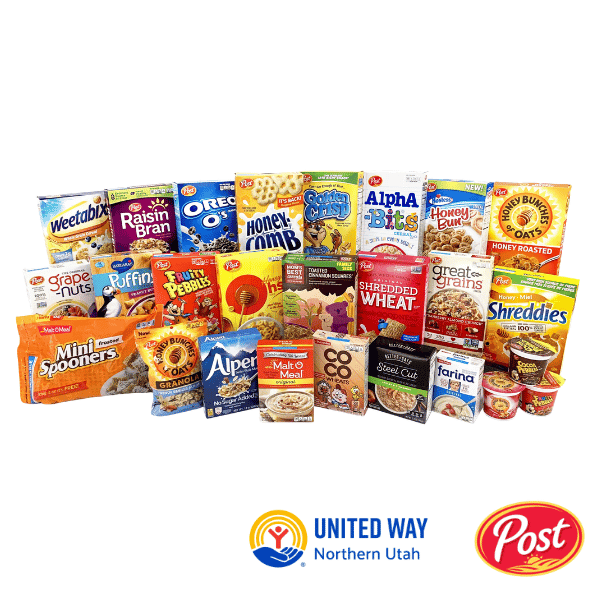 multiple boxes of cereal with a big, red $1.50 in the corner