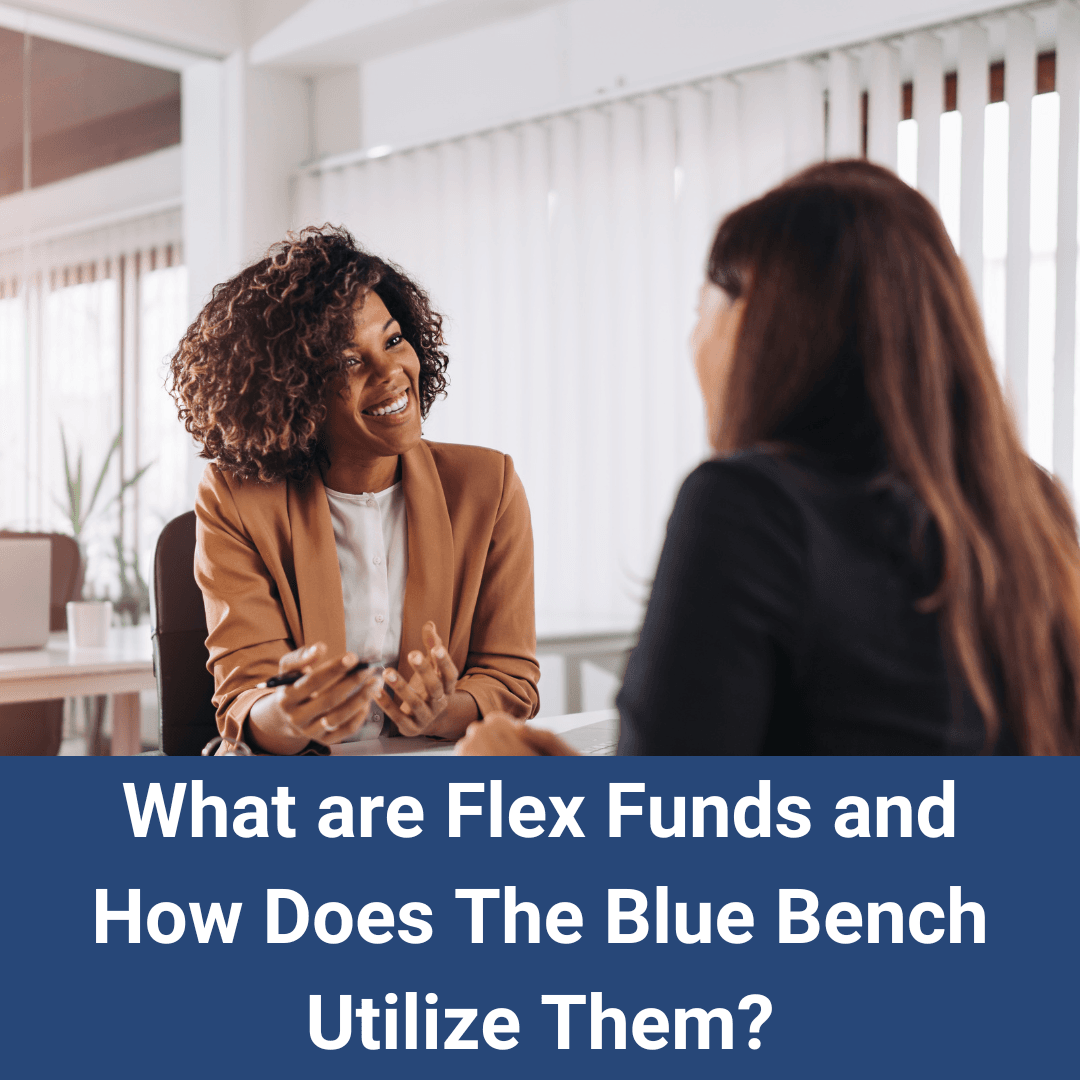 How does The Blue Bench Utilize Flexible Funding?