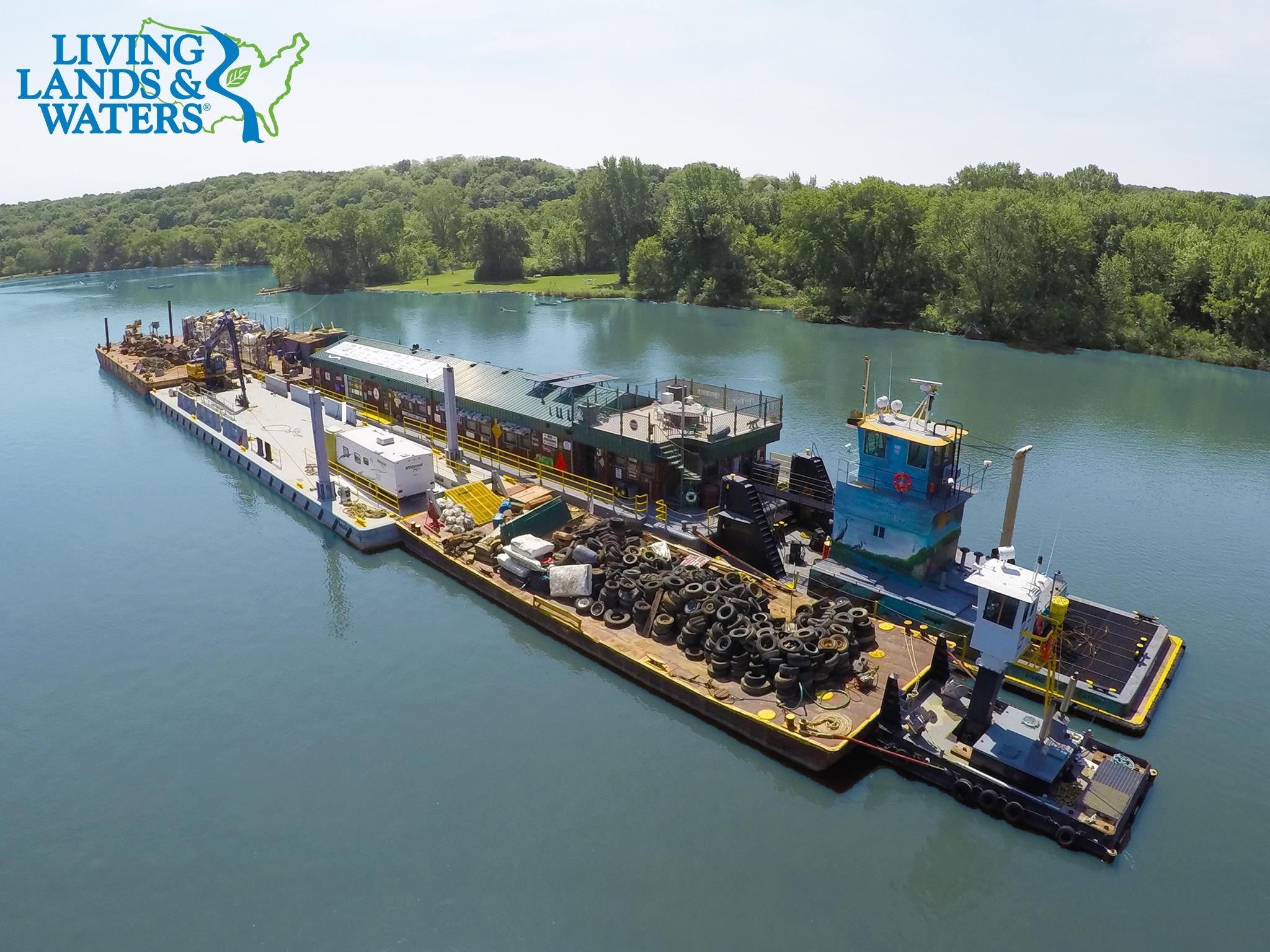 Come check out The Barge and help us celebrate 25 years of cleaning up America's Rivers! 