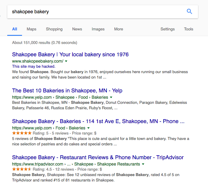 mn small business search results