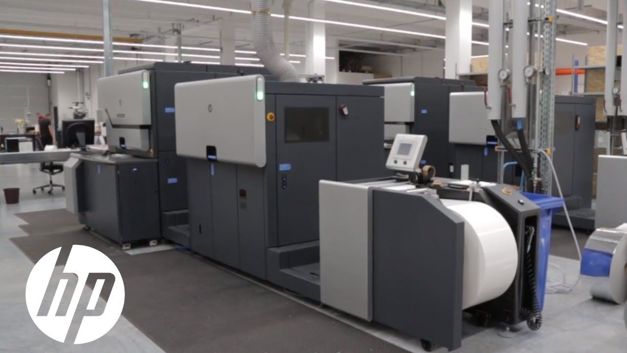 HP Indigo 6900 label printing press