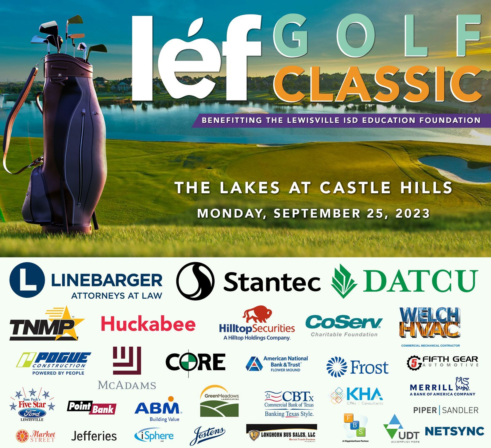 15th Annual LEF Golf Classic Event Calendar Lewisville ISD