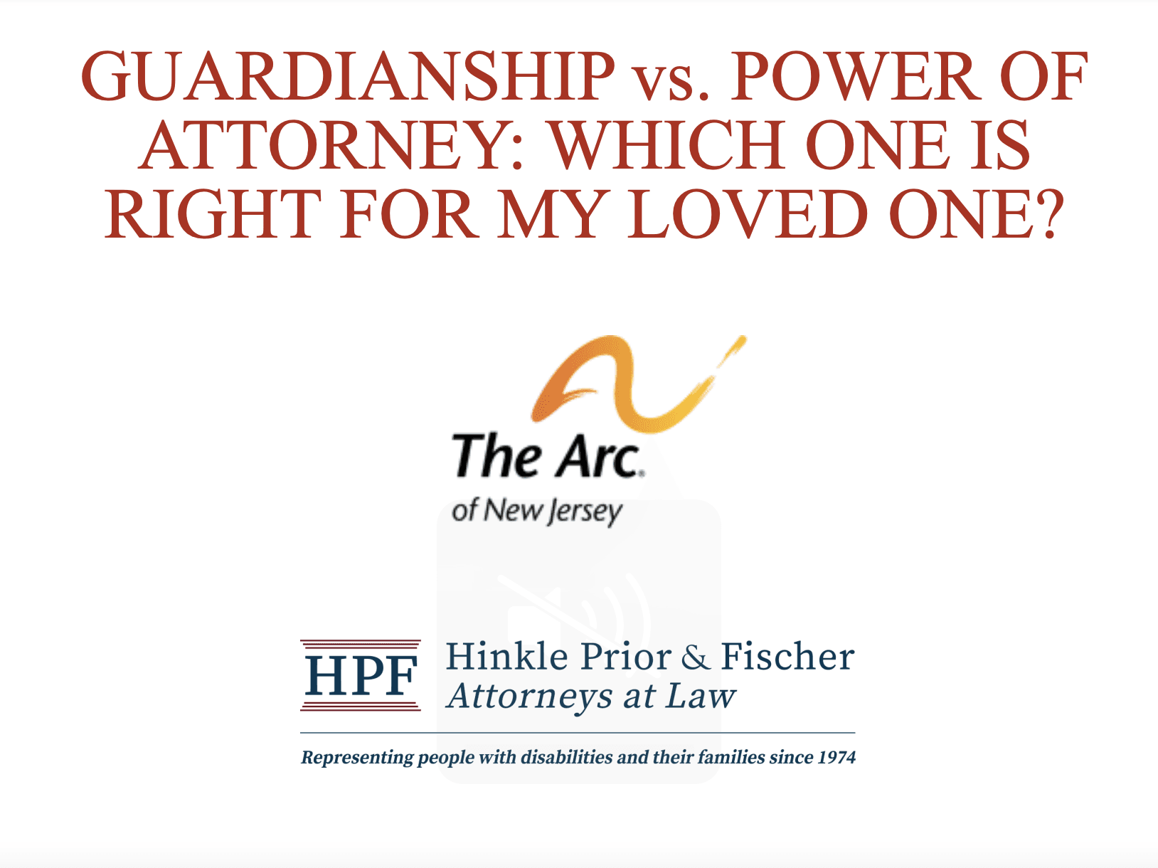 Guardianship vs. Power of Attorney: Which One is Right for Your Loved One with IDD