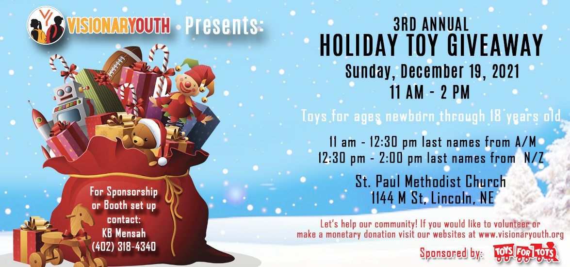 3rd Annual Holiday Toy Giveaway