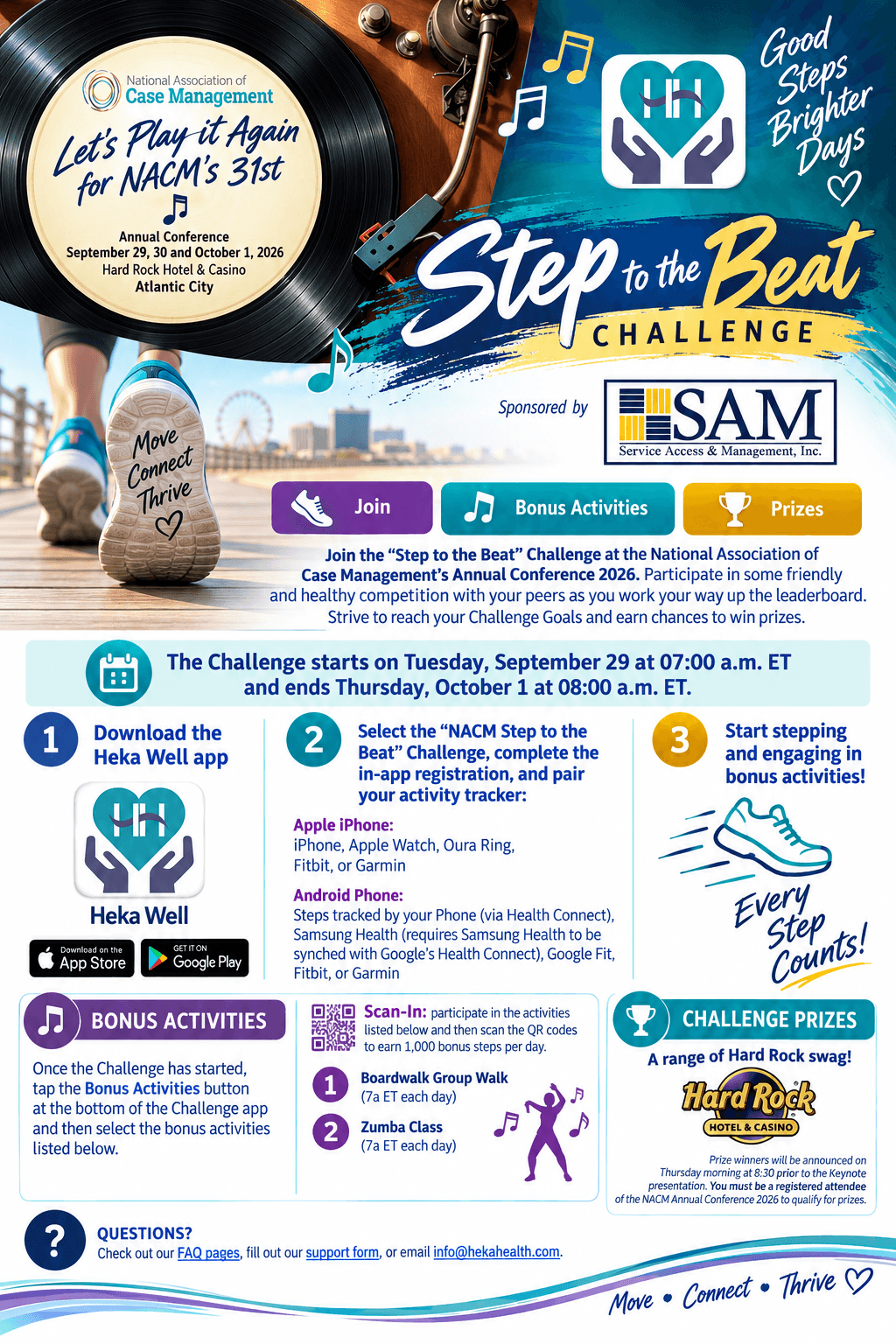 STEP TO THE BEAT CHALLENGE