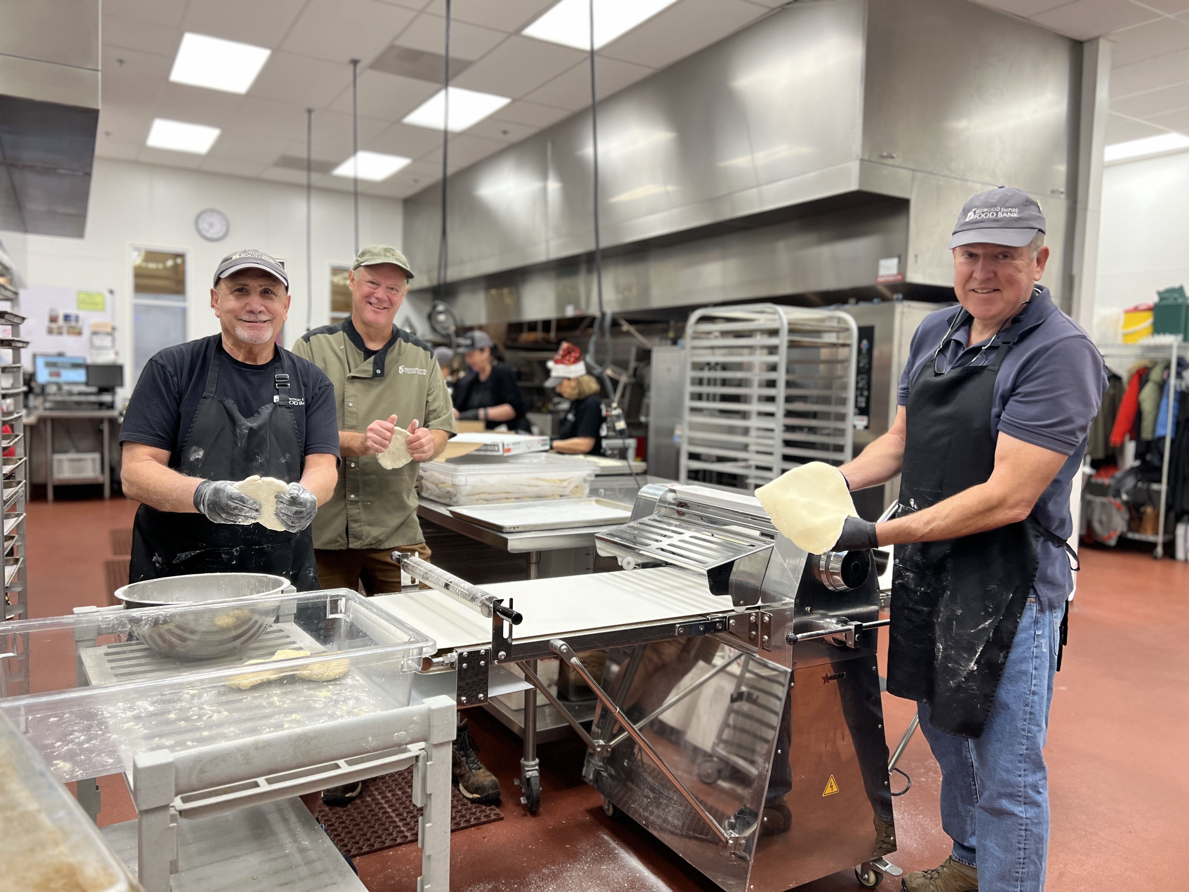 Volunteers Boost Meal Production