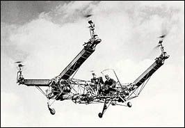 Convertawings Model "A" Quadrotor in flight