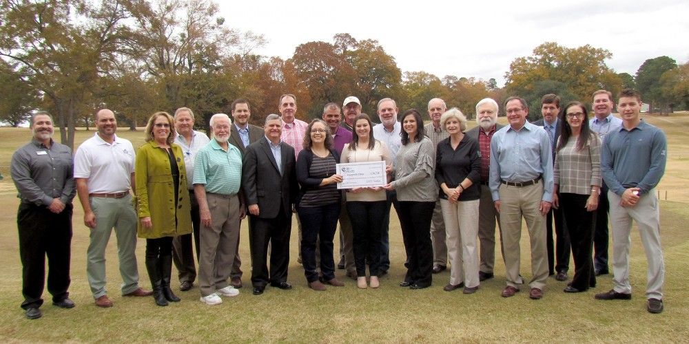 Interfaith Clinic Received Check from First Financial Bank/SHARE Foundation Benefit Golf Tournament