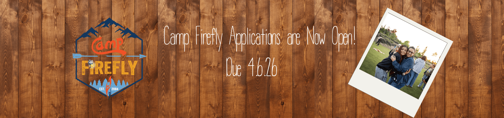 Camper Applications Are Now Available