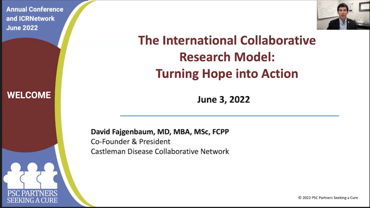 Keynote: The International Collaborative Network Approach: Turning Hope into Action