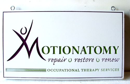 B11232 - Engraved Wooden Sign for Occupational Therapy 