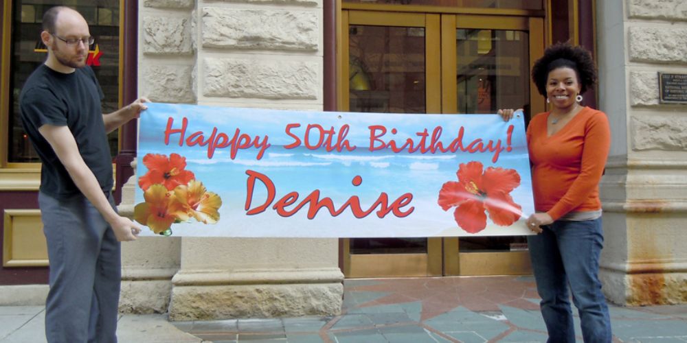 Special Occasion Vinyl Banner