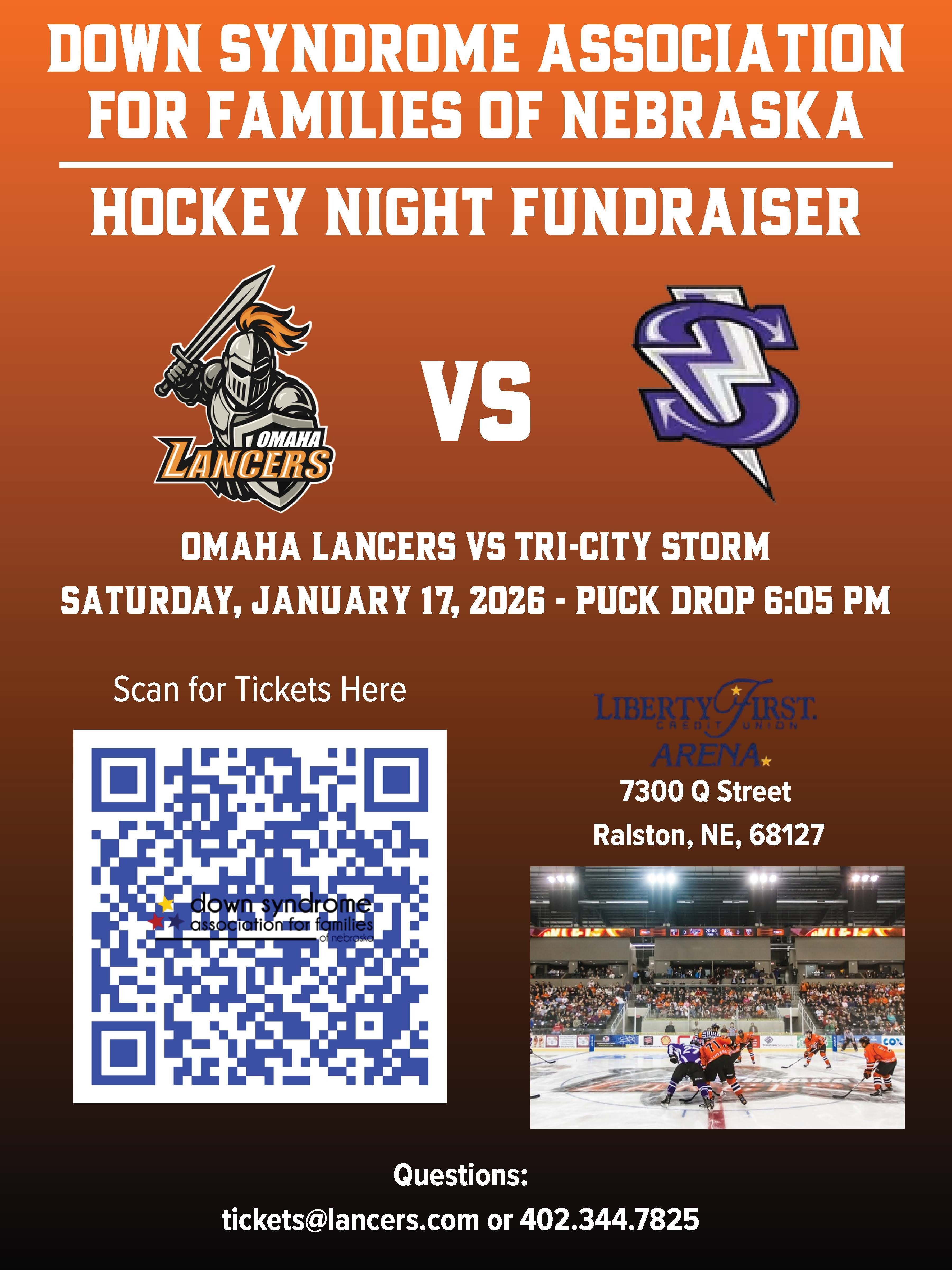 DSAF Night with the Omaha LANCERS! 