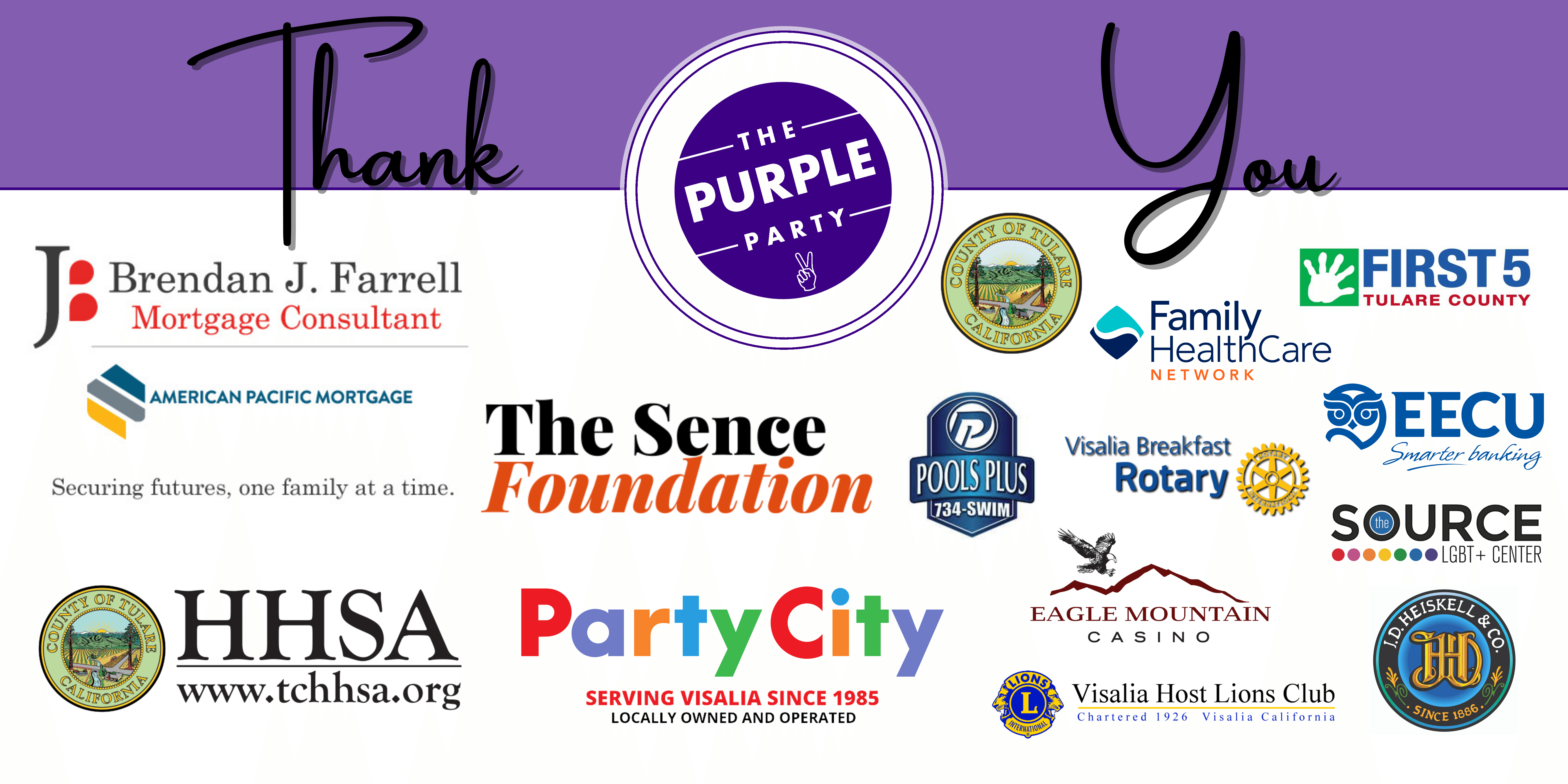 The Purple Party: a celebration of safety