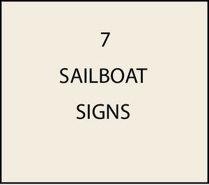 L21300 - Sailboat Signs