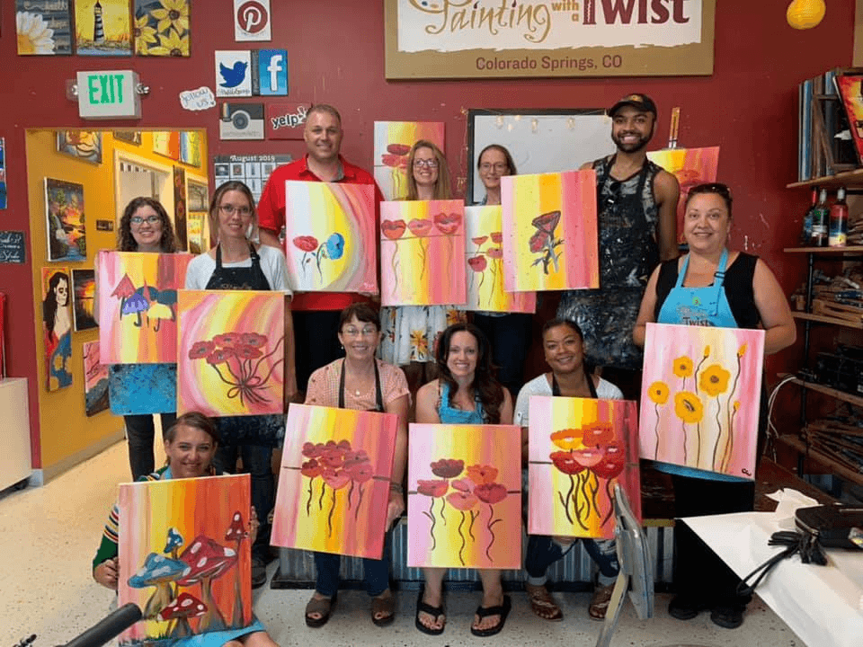 Painting with a Twist Fundraiser 2019