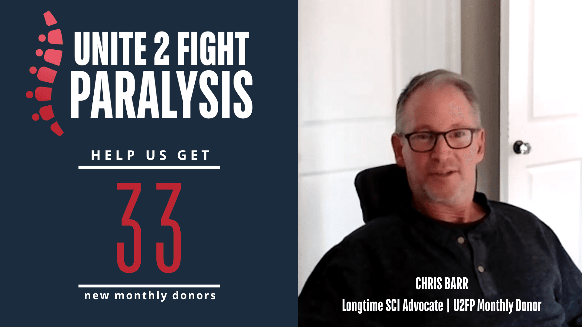 Chris Barr - Monthly Donor Spotlight
