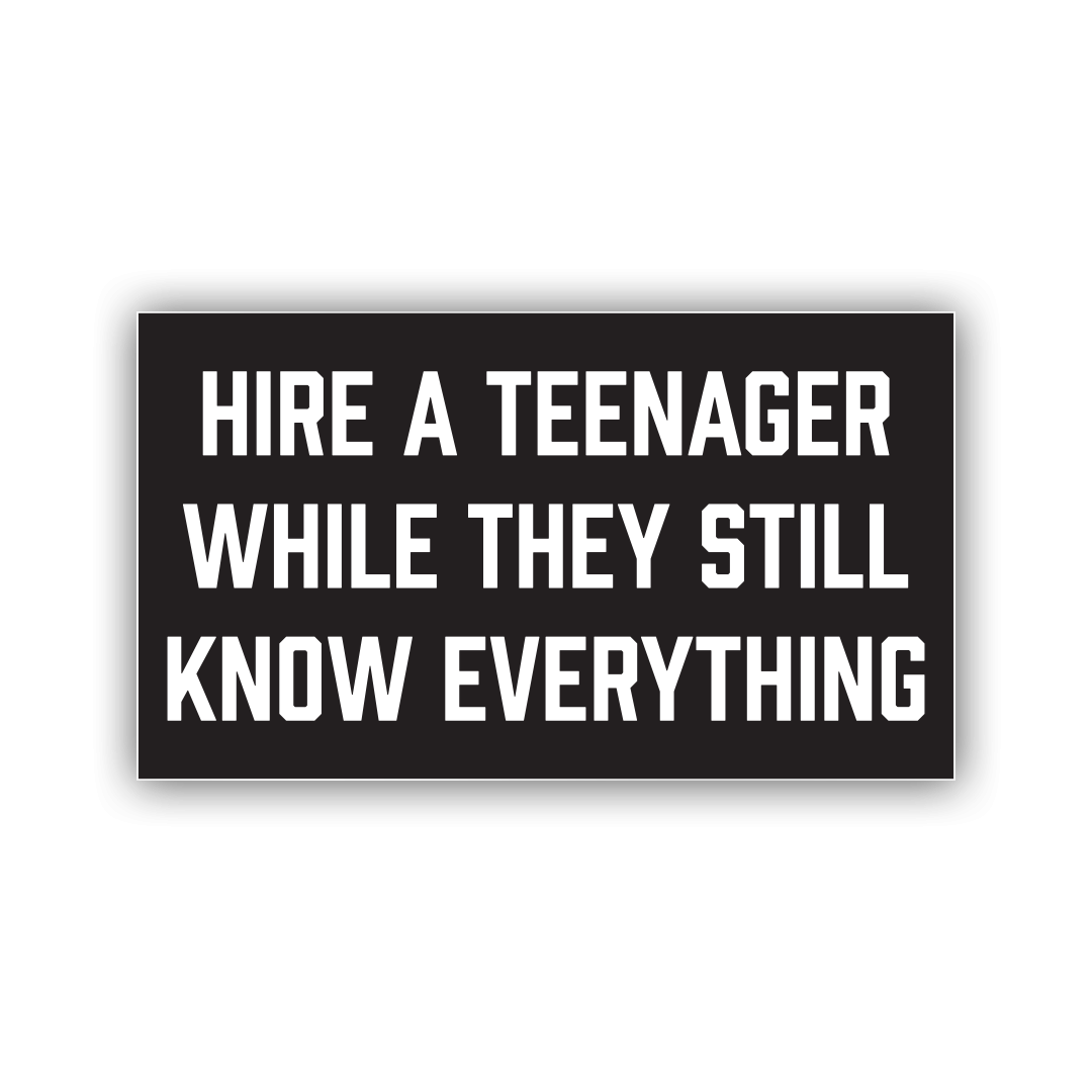 Hire A Teenager